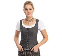 OS-Trachten Damen Mieder 453000-3924 grau 42