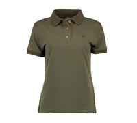 OS Trachten Damen Poloshirt Stickmotiv Hirsch XL