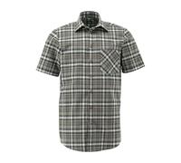 OS Trachten Herren Hemd Kurzarm Jagdhemd mit Liegekragen Scubu, Größe:51/52, Farbe:Oliv