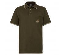 OS Trachten Herren Poloshirt Wildschwein oliv XXXL