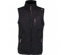 OS Trachten Herren Weste Strick Fleece Furkan Anthrazit 3XL