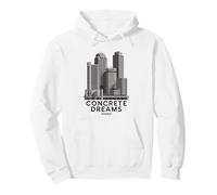 Osaka, japanische Träume aus Beton, unterhaltsame Urbane Skyline, Stadtbild Pullover Hoodie