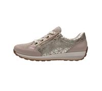 ara® Leder/Textil Sneaker, beige, 37 Beige/ Gold