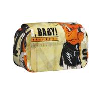 Osaki Nana Federmäppchen Anime Komatsu Nana, Federmäppchen, 3D-Druck, Federmäppchen, große Kapazität, Doppelschichten, Reißverschluss, Federmäppchen, Studenten, Schreibwaren, Cartoon-Stifttasche