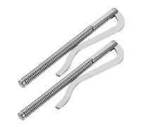 OSALADI 2stücke Metall Geldklammer Mit Feder Stabile Zinklegierung Geldclip Für Banknoten Und Kreditkarten Kompakt Leichter Geldhalter Für Herren Und Damen Praktische Münzfach-Klammer Plat