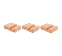 OSALADI 3 Stück Stickständer Anzeige Stickrahmen Stand Erwachsene Kreuzstich -Hoop Zubehör halterung Stickerei-Versorgung Kreuzstich-Accessoire Kreuzstichversorgung Stickhalter Holz Beige
