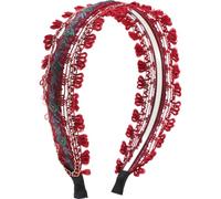 OSALADI Damen Haarband Bestickt Boho Haarreifen Ethno Stil Leicht Farbbeständig für Party Strand und Festival