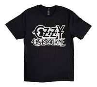 Osbourne Ozzy - T-Shirt # Xl Unisex Black # Vintage Logo