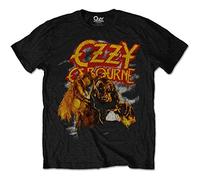 Osbourne Ozzy - T-Shirt # S Unisex Black # Vintage Werewolf