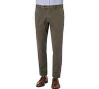 OSCAR JACOBSON Chino Herren Slim Fit Baumwolle grün, 102