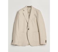 Oscar Jacobson Fogerty Patch Structure Cotton Blazer Beige Beige 54