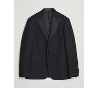 Oscar Jacobson Frampton Wool Tuxedo Blazer Black Schwarz 52