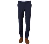 OSCAR JACOBSON Hose Herren Slim Fit Wolle blau, 56