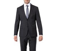 OSCAR JACOBSON Sakko Herren Extra Slim Fit Reverskragen Wolle grau, 52