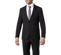 OSCAR JACOBSON Sakko Herren Extra Slim Fit Reverskragen Wolle schwarz, 48