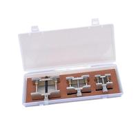 Oshhni 3Pcs Uhr Bewegung Halter Uhr Bewegung Clamp Einstellbare Heimgebrauch Edelstahl Festen Basis