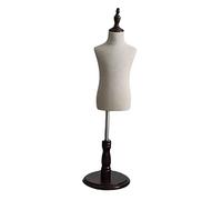 Oshhni Kinder Mannequin Körper Kinder Schaufensterpuppe mit Tragbarem Design Und Abnehmbarem Torso für Bekleidungspräsentation Schneideratelier Einrichtung F, 4 Jahre alt