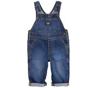 OshKosh B'Gosh Toddler Boys' World's Best Overalls Latzhose für Mädchen, Mit Eisenbahn-Ozon waschen, 80