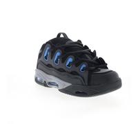 Osiris D3 2001 Skate-inspirierte Herren-Sneaker, Schwanrz/Grau/Blau, 10.5