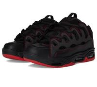 Osiris Herren D3 2001 Skateschuh, Schwarz/Rot/Rot, 12