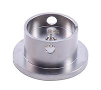 Osmond Uhrwerkhalter aus Edelstahl mit verstellbarer hohler Mittelschraube für 2000, Stahlfarbe, 2000, Retro