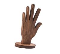 OSNIYAW Handgefertigter Schmuckständer aus massivem Holz zur Verbesserung der visuellen Attraktivität von Accessoires in verschiedenen Umgebungen Verwenden Sie einen handförmigen Ständer