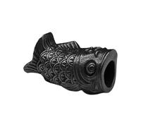 OSNIYAW Outdoor Survival Paracord Anhänger, Fische, Messing, geflochtenes Schlüsselband für Abenteuer und Sammler