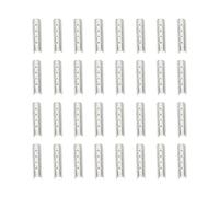 OSOLADY 150 Stück Metall Schnürsenkel Endkappen 4mm X 20mm Metallspitzen für Schnürsenkel Einfach zu Verwenden Verhindert das Lösen für Schuhe und Sneaker