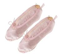 OSOLADY 2 Stück Ballettschuh Tasche aus Satin mit Elegantem Design Multifunktionale Kosmetiktasche und Stiftetasche für Tanzübungen und Aufbewahrung