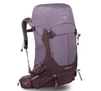 Osprey Sirrus 36L Damen Wanderrucksack - Leichter Rucksack mit wasserdichtem Regenschutz - Campingtasche, Purple Dusk