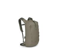Osprey Daylite Cinch Pack - Schlichter, robuster, vielseitiger Tagesrucksack mit Zugband-Verschluss - Concrete Tan O/S