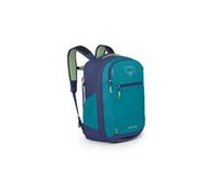 Osprey Daylite Expandable Travel 26+6 - Kompakter Rucksack für Handgepäck oder unter den Sitz mit 32L / 26L Kapazität, Blue Spikemoss/Alkaline