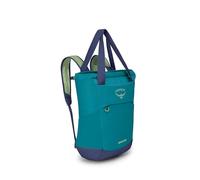 Osprey Daylite Tote Pack - Vielseitiger, bequemer, wandelbarer, robuster Tragerucksack - Alltag, Reisen, Wandern - Blue Spikemoss/Alkaline O/S