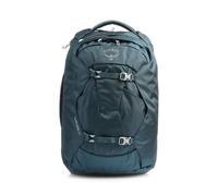 Osprey Fairview 40 Travel Pack - Rucksack für Reisen, 40L, Leichtes Handgepäck, Optimiert für Damen, Blau/Night Jungle Blue