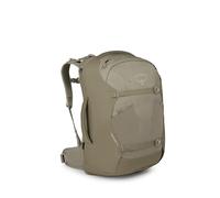 Osprey Fairview 40L Damen Reiserucksack - Handgepäcktasche mit Laptophülle und Kulturbeutel, Sawdust-Olive Tan