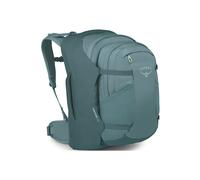 Osprey Farpoint 55 2026 - Bester Hybrid-Rucksack mit abnehmbarem Tagesrucksack, Cascade Blue/Türkis