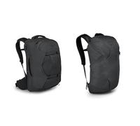 Osprey Herren Rucksack, Nylon, Tunnel Vision Grau, Einheitsgröße & Farpoint Fairview Travel Daypack Unisex Travel Backpack Tunnel Vision Grey O/S