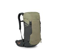 Osprey Kestrel LT 28L Herren Rucksack - Leichte Wander- & Reisetasche mit wasserdichtem Regenschutz, Olive Tan