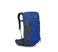 Osprey Kestrel LT 28L Herren Rucksack - Leichte Wander- & Reisetasche mit wasserdichtem Regenschutz, Rays Blue