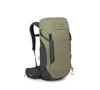 Osprey Kestrel LT 35L Herren Rucksack - Leichte Wander- & Campingtasche mit wasserdichtem Regenschutz, Olive Tan