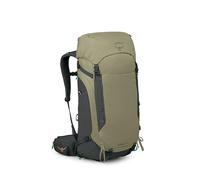 Osprey Kestrel LT 45L Herren Rucksack - Leichte Wander- & Campingtasche mit wasserdichtem Regenschutz, Olive Tan
