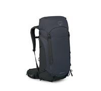 Osprey Kestrel LT 45L Herren Rucksack - Leichte Wander- & Campingtasche mit wasserdichtem Regenschutz, Schwarz