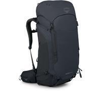 Osprey Kestrel LT 65L Herren Rucksack - Leichte Wander- & Campingtasche mit wasserdichtem Regenschutz, Schwarz