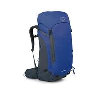 Osprey Kestrel LT 65L Herren Rucksack - Leichte Wander- & Campingtasche mit wasserdichtem Regenschutz, Rays Blue