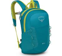 Osprey Jet Kinder Rucksack, 12L, Blue Spikemoss/Lemongrass, O/S