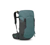 Osprey Kyte LT 28L Damen Rucksack - Leichte Wander- & Reisetasche mit wasserdichtem Regenschutz, Cascade Blue