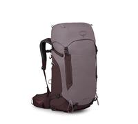 Osprey Kyte LT 45L Damen Rucksack - Leichte Wander- & Campingtasche mit wasserdichtem Regenschutz, Graphitviolett