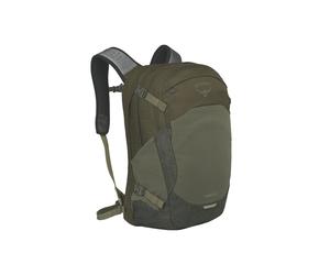 Osprey Nebula 32 Rucksack für Damen & Herren - Alltag & Reise, Moss Green/Earl Grey Heather/Moosgrün/Heidegrau