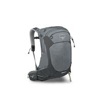 Osprey Sirrus 24L Damen Wanderrucksack - Verstellbarer Tagesrucksack mit wasserdichtem Regenschutz & Flaschentaschen, Mittelgrau