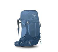 Osprey Sirrus 44L Damen Wanderrucksack - Leichter Rucksack mit wasserdichtem Regenschutz - Campingtasche, Sevres Blau